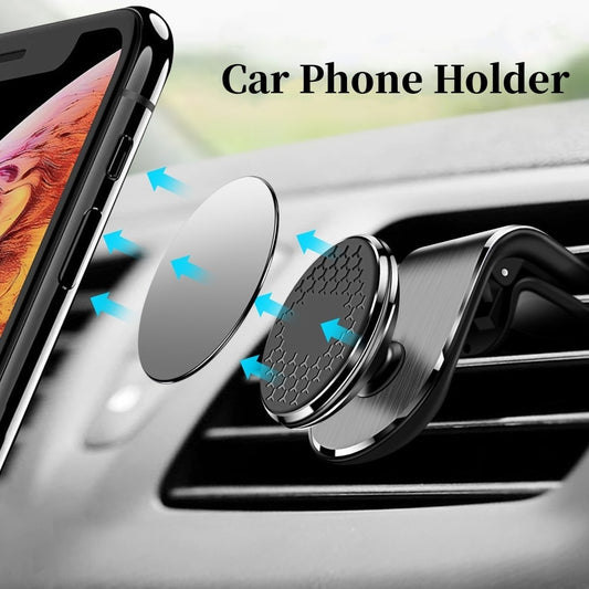 Steady Grip, Easy Access: Drive Smart with Our Magnetic Phone Mount